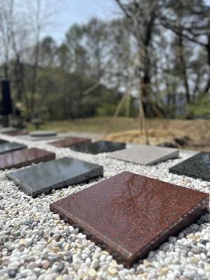 苔と石と木漏れ日が美しい静謐な墓地空間